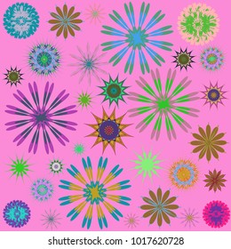 Round Ornament Pattern. Perfect cards for for decoration holiday cards, background and sites, design, birthday and other kaleidoscope, yoga, medallion, india, islam, arabic style, ottoman motifs