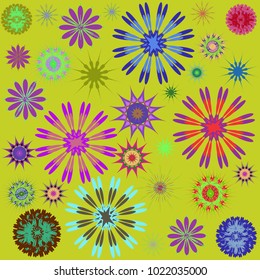 Round Ornament Pattern. Perfect cards for for decoration holiday cards, background and sites, design, birthday and other kaleidoscope, yoga, medallion, india, islam, arabic style, ottoman motifs