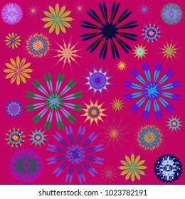 Round Ornament Pattern. Perfect cards for for decoration holiday cards, background and sites, design, birthday and other kaleidoscope, yoga, medallion, india, islam, arabic style, ottoman motifs