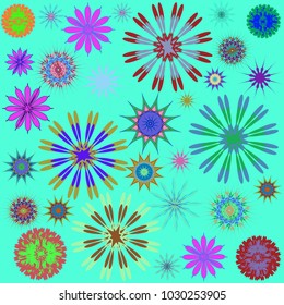 Round Ornament Pattern. Perfect cards for for decoration holiday cards, background and sites, design, birthday and other kaleidoscope, yoga, medallion, india, islam, arabic style, ottoman motifs