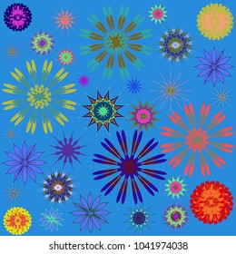 Round Ornament Pattern. Perfect cards for for decoration holiday cards, background and sites, design, birthday and other kaleidoscope, yoga, medallion, india, islam, arabic style, ottoman motifs