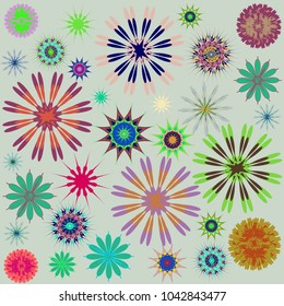 Round Ornament Pattern. Perfect cards for for decoration holiday cards, background and sites, design, birthday and other kaleidoscope, yoga, medallion, india, islam, arabic style, ottoman motifs