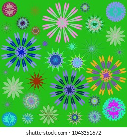 Round Ornament Pattern. Perfect cards for for decoration holiday cards, background and sites, design, birthday and other kaleidoscope, yoga, medallion, india, islam, arabic style, ottoman motifs