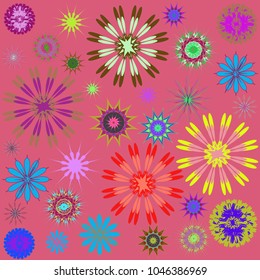 Round Ornament Pattern. Perfect cards for for decoration holiday cards, background and sites, design, birthday and other kaleidoscope, yoga, medallion, india, islam, arabic style, ottoman motifs