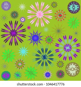Round Ornament Pattern. Perfect cards for for decoration holiday cards, background and sites, design, birthday and other kaleidoscope, yoga, medallion, india, islam, arabic style, ottoman motifs