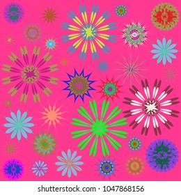 Round Ornament Pattern. Perfect cards for for decoration holiday cards, background and sites, design, birthday and other kaleidoscope, yoga, medallion, india, islam, arabic style, ottoman motifs