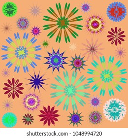 Round Ornament Pattern. Perfect cards for for decoration holiday cards, background and sites, design, birthday and other kaleidoscope, yoga, medallion, india, islam, arabic style, ottoman motifs