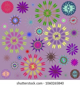 Round Ornament Pattern. Perfect cards for for decoration holiday cards, background and sites, design, birthday and other kaleidoscope, yoga, medallion, india, islam, arabic style, ottoman motifs
