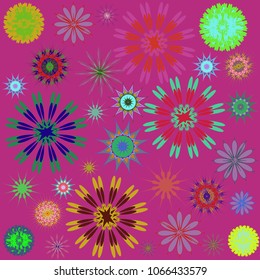 Round Ornament Pattern. Perfect cards for for decoration holiday cards, background and sites, design, birthday and other kaleidoscope, yoga, medallion, india, islam, arabic style, ottoman motifs