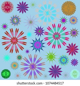 Round Ornament Pattern. Perfect cards for for decoration holiday cards, background and sites, design, birthday and other kaleidoscope, yoga, medallion, india, islam, arabic style, ottoman motifs