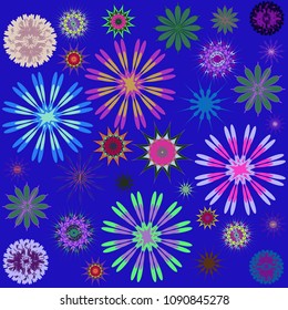 Round Ornament Pattern. Perfect cards for for decoration holiday cards, background and sites, design, birthday and other kaleidoscope, yoga, medallion, india, islam, arabic style, ottoman motifs