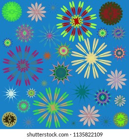 Round Ornament Pattern. Perfect cards for for decoration holiday cards, background and sites, design, birthday and other kaleidoscope, yoga, medallion, india, islam, arabic style, ottoman motifs