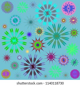 Round Ornament Pattern. Perfect cards for for decoration holiday cards, background and sites, design, birthday and other kaleidoscope, yoga, medallion, india, islam, arabic style, ottoman motifs