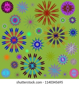 Round Ornament Pattern. Perfect cards for for decoration holiday cards, background and sites, design, birthday and other kaleidoscope, yoga, medallion, india, islam, arabic style, ottoman motifs