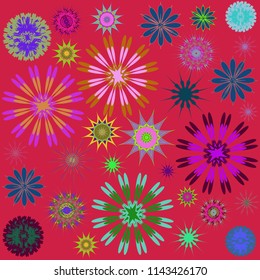 Round Ornament Pattern. Perfect cards for for decoration holiday cards, background and sites, design, birthday and other kaleidoscope, yoga, medallion, india, islam, arabic style, ottoman motifs