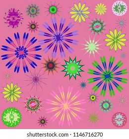 Round Ornament Pattern. Perfect cards for for decoration holiday cards, background and sites, design, birthday and other kaleidoscope, yoga, medallion, india, islam, arabic style, ottoman motifs