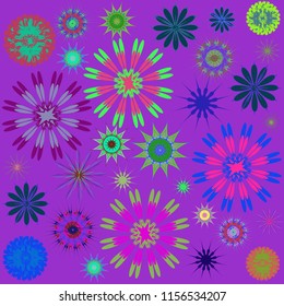 Round Ornament Pattern. Perfect cards for for decoration holiday cards, background and sites, design, birthday and other kaleidoscope, yoga, medallion, india, islam, arabic style, ottoman motifs