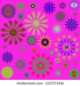 Round Ornament Pattern. Perfect cards for for decoration holiday cards, background and sites, design, birthday and other kaleidoscope, yoga, medallion, india, islam, arabic style, ottoman motifs