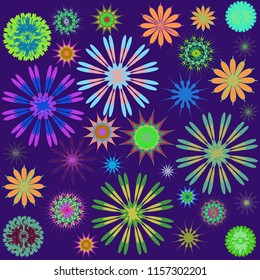 Round Ornament Pattern. Perfect cards for for decoration holiday cards, background and sites, design, birthday and other kaleidoscope, yoga, medallion, india, islam, arabic style, ottoman motifs