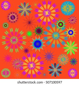 Round Ornament Pattern. Perfect cards for for decoration holiday cards, background and sites, design, birthday and other kaleidoscope, yoga, medallion, india, islam, arabic style, ottoman motifs