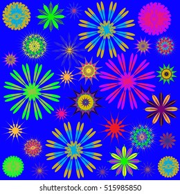 Round Ornament Pattern. Perfect cards for for decoration holiday cards, background and sites, design, birthday and other kaleidoscope, yoga, medallion, india, islam, arabic style, ottoman motifs