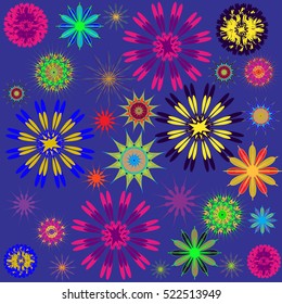 Round Ornament Pattern. Perfect cards for for decoration holiday cards, background and sites, design, birthday and other kaleidoscope, yoga, medallion, india, islam, arabic style, ottoman motifs