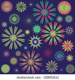 Round Ornament Pattern. Perfect cards for for decoration holiday cards, background and sites, design, birthday and other kaleidoscope, yoga, medallion, india, islam, arabic style, ottoman motifs