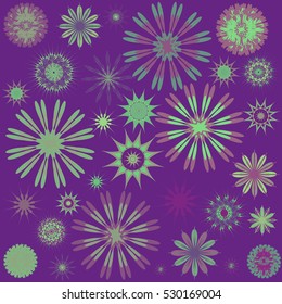 Round Ornament Pattern. Perfect cards for for decoration holiday cards, background and sites, design, birthday and other kaleidoscope, yoga, medallion, india, islam, arabic style, ottoman motifs