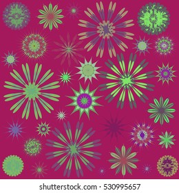 Round Ornament Pattern. Perfect cards for for decoration holiday cards, background and sites, design, birthday and other kaleidoscope, yoga, medallion, india, islam, arabic style, ottoman motifs