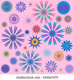 Round Ornament Pattern. Perfect cards for for decoration holiday cards, background and sites, design, birthday and other kaleidoscope, yoga, medallion, india, islam, arabic style, ottoman motifs