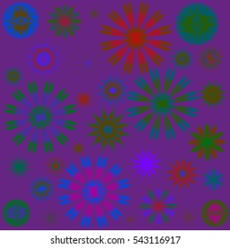 Round Ornament Pattern. Perfect cards for for decoration holiday cards, background and sites, design, birthday and other kaleidoscope, yoga, medallion, india, islam, arabic style, ottoman motifs
