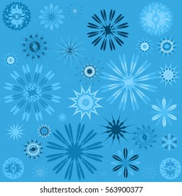 Round Ornament Pattern. Perfect cards for for decoration holiday cards, background and sites, design, birthday and other kaleidoscope, yoga, medallion, india, islam, arabic style, ottoman motifs