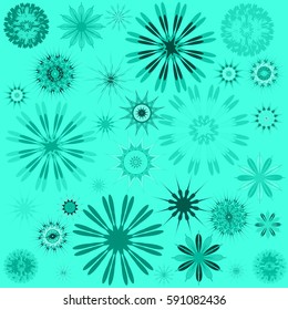 Round Ornament Pattern. Perfect cards for for decoration holiday cards, background and sites, design, birthday and other kaleidoscope, yoga, medallion, india, islam, arabic style, ottoman motifs