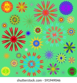 Round Ornament Pattern. Perfect cards for for decoration holiday cards, background and sites, design, birthday and other kaleidoscope, yoga, medallion, india, islam, arabic style, ottoman motifs