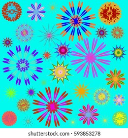 Round Ornament Pattern. Perfect cards for for decoration holiday cards, background and sites, design, birthday and other kaleidoscope, yoga, medallion, india, islam, arabic style, ottoman motifs