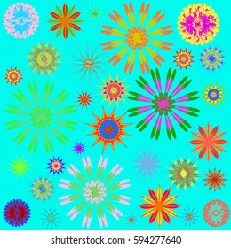 Round Ornament Pattern. Perfect cards for for decoration holiday cards, background and sites, design, birthday and other kaleidoscope, yoga, medallion, india, islam, arabic style, ottoman motifs