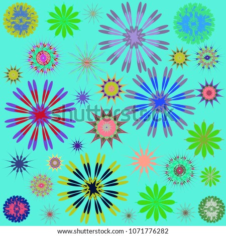Round Ornament Pattern. Perfect cards for for decoration holiday cards, background and sites, design, birthday and other kaleidoscope, yoga, medallion, india, islam, arabic style, ottoman motifs