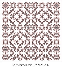 Round Ornament Pattern. Vintage decorative elements
