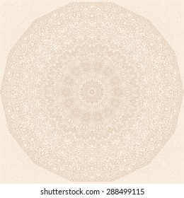 Round Ornament Patterns. Mandala