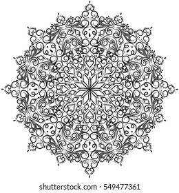 Round ornate