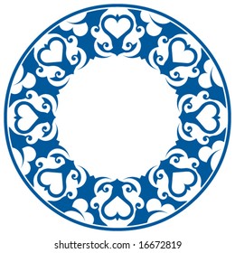 round ornate decoration
