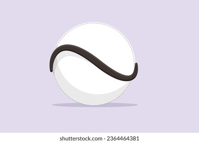 Round and oval balls for different sports and recreational activities concept. Equipment for sport games. Colored flat vector illustration isolated. 