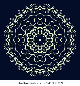 round pattern