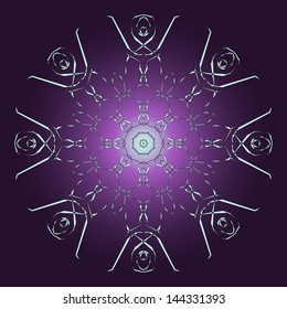 round pattern
