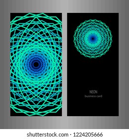 round pattern. Business identity for boutique, hotel, jewelry, fashion, showroom, shop, resort, concepts. 