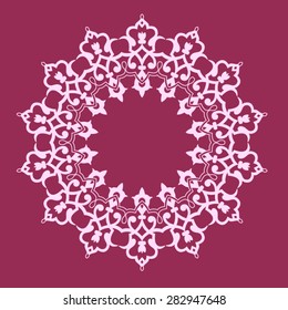 Round pattern design element 