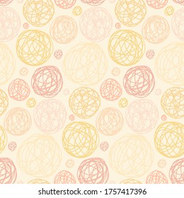 Round pattern sketch graphic geometric vector abstract. Clew ball