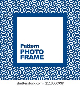 Round Pattern - Texture and Photo Frame Design