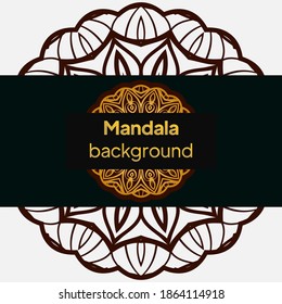 Round pattern, vector ornament Outline flower mandala. decorative ornament. floral design element.