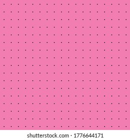 patrones redondos de color negro sobre un vector de fondo rosa